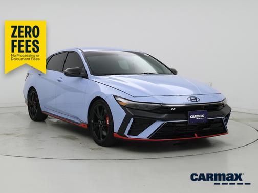 Blue 2025 Hyundai ELANTRA N