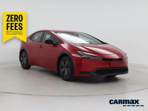 Red 2024 Toyota Prius LE