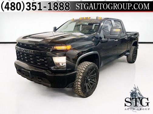 Black 2022 Chevrolet Silverado 2500 Custom