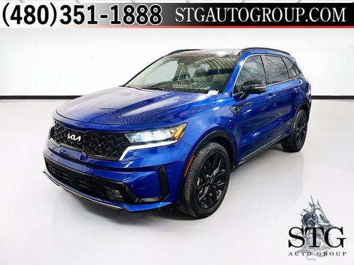 Sapphire Blue 2022 Kia Sorento SX
