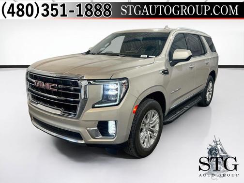 Pearl Beige Metallic 2023 GMC Yukon SLT