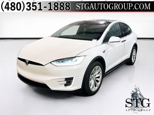 White 2020 Tesla Model X Long Range Dual Motor All-Wheel Drive