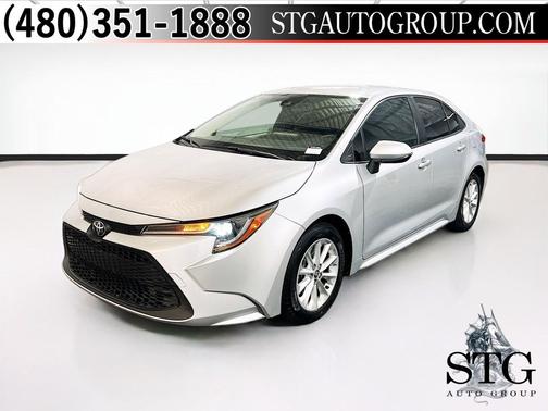 Silver 2022 Toyota Corolla LE
