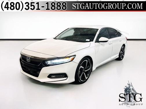 Platinum White Pearl 2020 Honda Accord Sport 1.5T