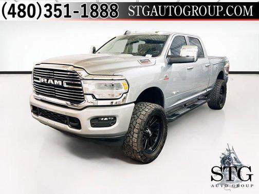 Billet Silver Metallic Clearcoat 2023 RAM 2500 Laramie Crew Cab 4x4 6'4' Box