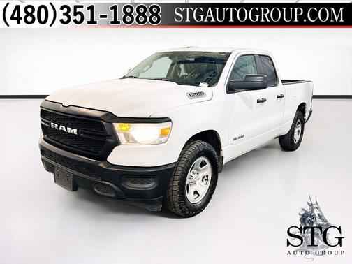 Bright White Clearcoat 2021 RAM 1500 Tradesman