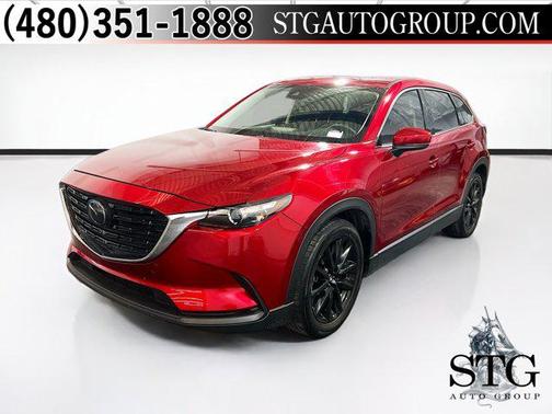 Soul Red Crystal Metallic 2023 Mazda CX-9 Touring Plus