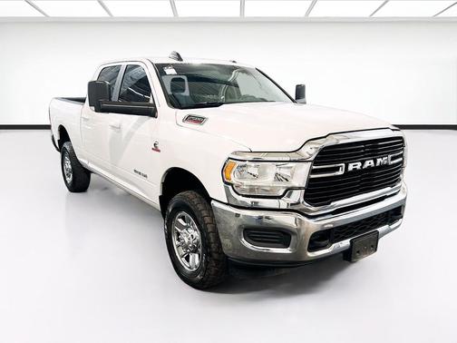 Bright White Clearcoat 2020 RAM 2500 Big Horn Crew Cab 4x4 6'4' Box