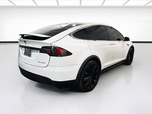 White 2019 Tesla Model X Long Range