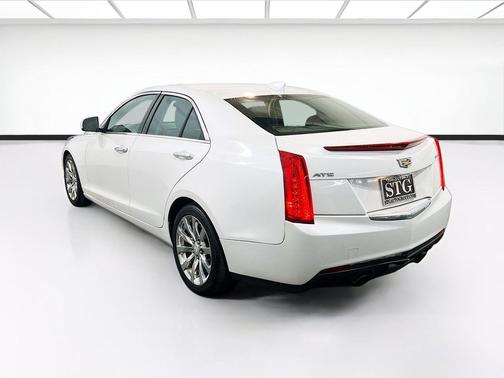 Crystal White Tricoat 2017 Cadillac ATS 2.0L Turbo