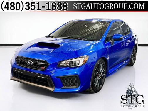 WR Blue Pearl 2018 Subaru WRX STI Base