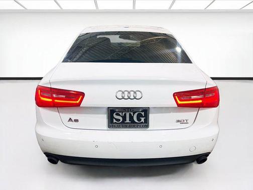White 2013 Audi A6 3.0T Premium Plus quattro