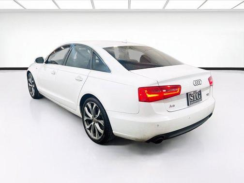 White 2013 Audi A6 3.0T Premium Plus quattro