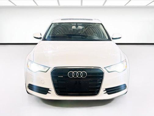 White 2013 Audi A6 3.0T Premium Plus quattro