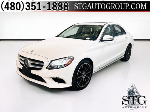 DESIGNO DIAMOND WHITE MET 2021 Mercedes-Benz C-Class Sedan