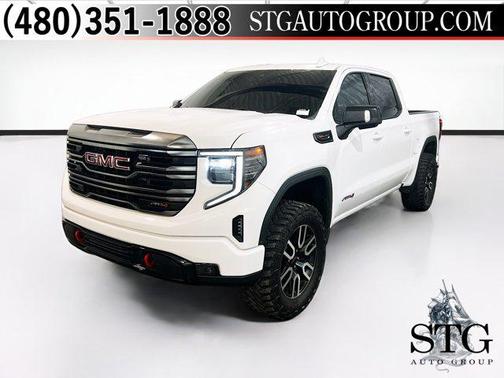 Summit White 2022 GMC Sierra 1500 AT4