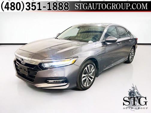 Gray 2018 Honda Accord Hybrid EX-L