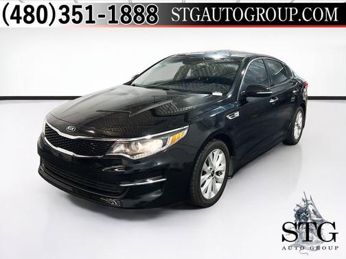 Ebony Black 2018 Kia Optima EX