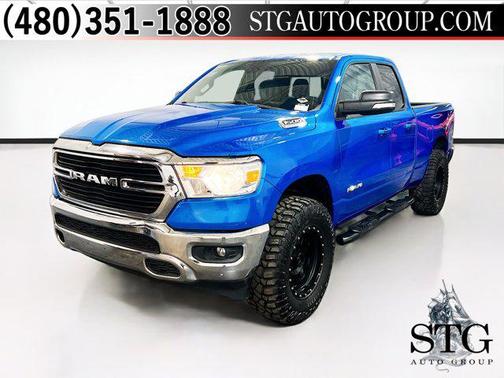 Hydro Blue Pearlcoat 2021 RAM 1500 Big Horn/Lone Star