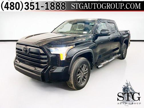 Midnight Black Metallic 2025 Toyota Tundra SR5