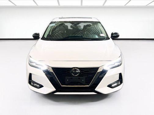 Aspen White Tricoat 2020 Nissan Sentra SR