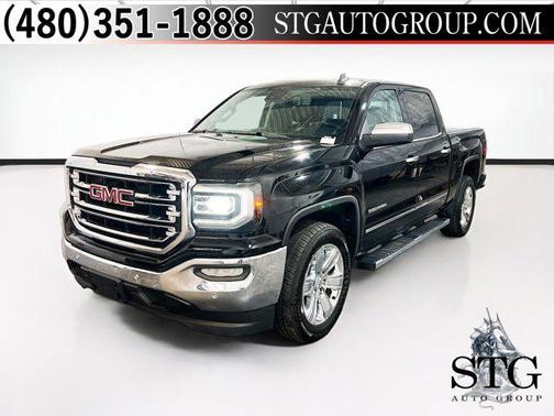 Onyx Black 2018 GMC Sierra 1500 SLT