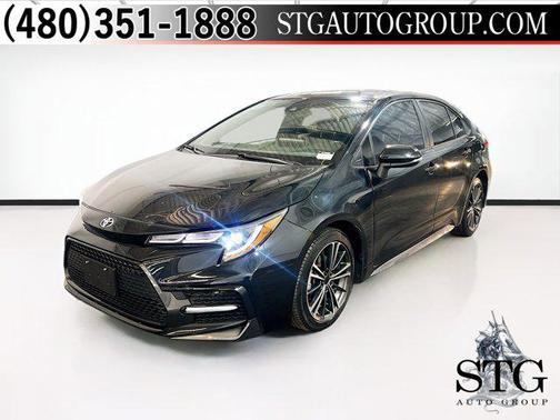 Black Sand Pearl 2020 Toyota Corolla SE