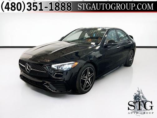 Black 2023 Mercedes-Benz C-Class Sedan
