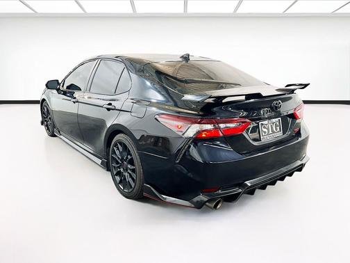 Black 2021 Toyota Camry TRD