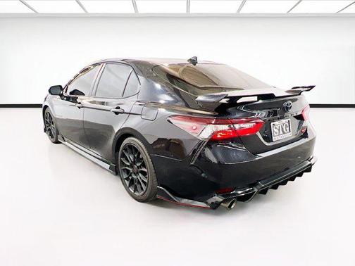 Black 2021 Toyota Camry TRD