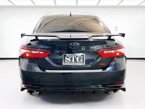Black 2021 Toyota Camry TRD
