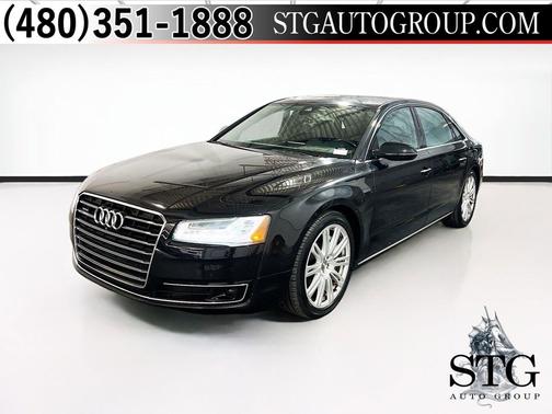 Black 2015 Audi A8 4.0T
