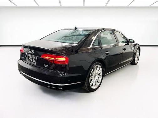 Black 2015 Audi A8 4.0T