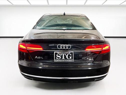 Black 2015 Audi A8 4.0T