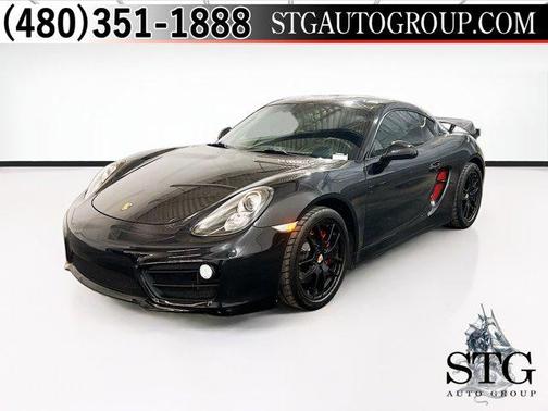 Black 2014 Porsche Cayman S