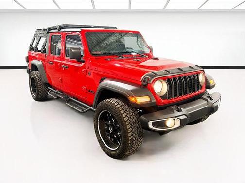 Firecracker Red Clearcoat 2025 Jeep Gladiator Sport