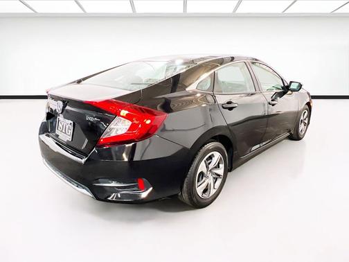 Black 2020 Honda Civic LX