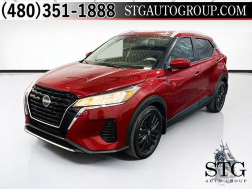 Scarlet Ember Tintcoat 2023 Nissan Kicks SV