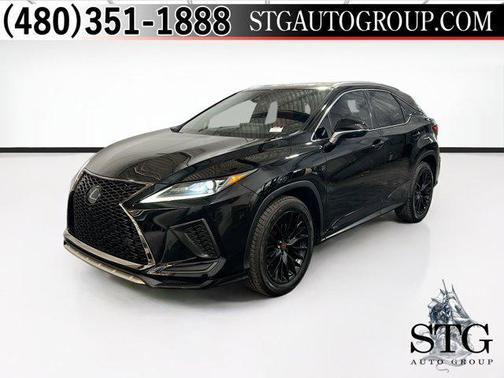 Black 2021 Lexus RX 350 F SPORT Handling