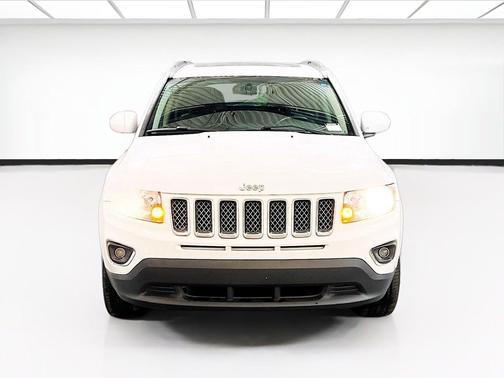 Bright White Clearcoat 2017 Jeep Compass High Altitude