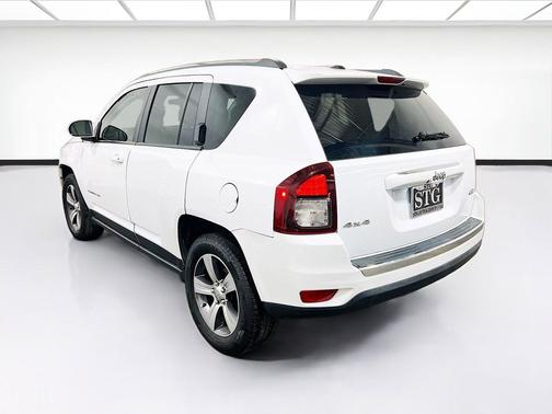 Bright White Clearcoat 2017 Jeep Compass High Altitude