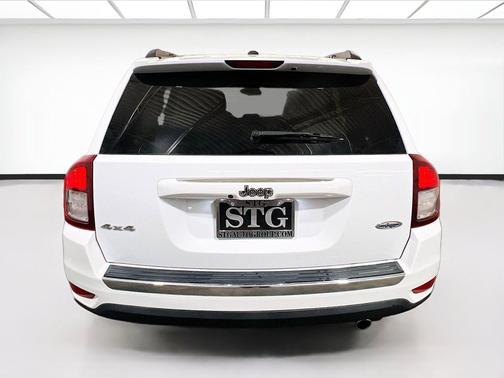 Bright White Clearcoat 2017 Jeep Compass High Altitude