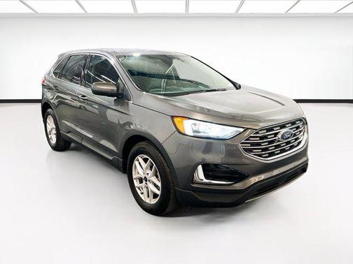 Gray 2022 Ford Edge SEL