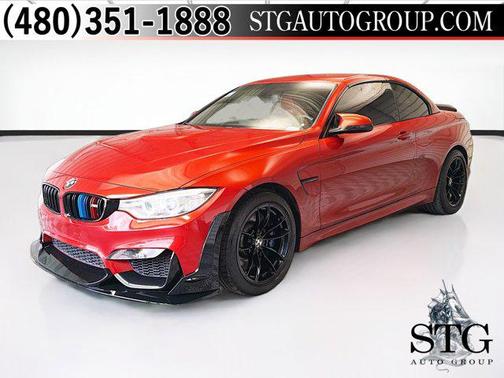 Red 2017 BMW M4 Base