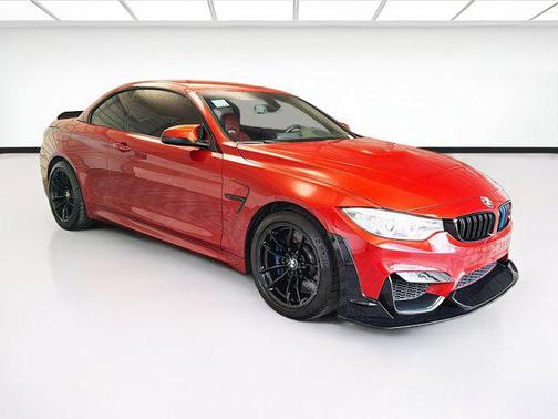 Red 2017 BMW M4 Base