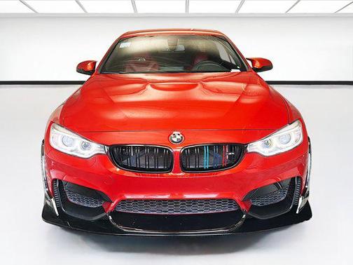 Red 2017 BMW M4 Base