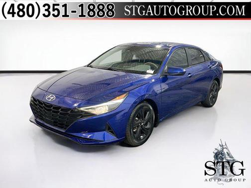 Intense Blue 2022 Hyundai ELANTRA SEL