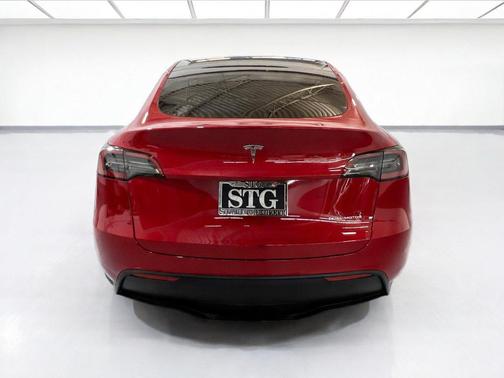 Red Multi-Coat 2023 Tesla Model Y Long Range Dual Motor All-Wheel Drive