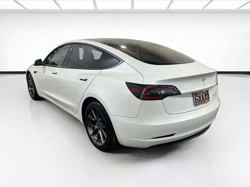 Pearl White Multi-Coat 2021 Tesla Model 3 Long Range