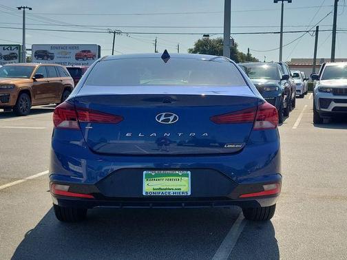 Blue 2020 Hyundai ELANTRA Limited